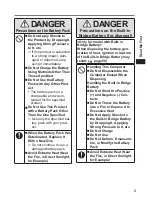 Preview for 3 page of Panasonic FZ-R1 series Operating Instructions Manual