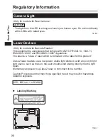 Preview for 22 page of Panasonic FZ-R1 series Operating Instructions Manual