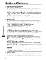 Preview for 48 page of Panasonic FZ-R1 series Operating Instructions Manual