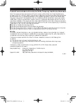 Preview for 5 page of Panasonic FZ-VEBA21 Series Operating Instructions Manual