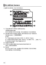 Preview for 84 page of Panasonic FZ-X1AFAB Supplementary Instructions Manual