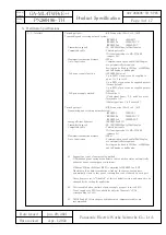 Preview for 3 page of Panasonic GA-ML4TWPoE++ Product Specification