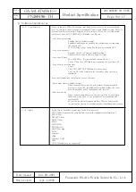 Preview for 9 page of Panasonic GA-ML4TWPoE++ Product Specification