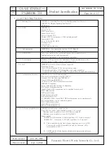 Preview for 10 page of Panasonic GA-ML4TWPoE++ Product Specification