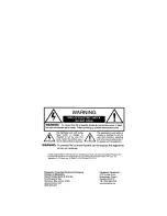 Preview for 2 page of Panasonic GAOO CT-32XF56 Operating Manual