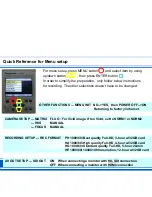 Preview for 5 page of Panasonic GP-KH232 Quick Reference Manual