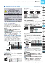 Preview for 10 page of Panasonic GP-X SERIES Specifications