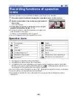 Preview for 44 page of Panasonic HC-MDH2 Operating Instructions Manual