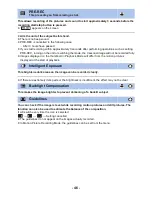 Preview for 46 page of Panasonic HC-MDH2 Operating Instructions Manual