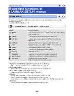 Preview for 49 page of Panasonic HC-MDH2 Operating Instructions Manual