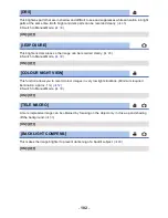 Preview for 102 page of Panasonic HC-MDH2 Operating Instructions Manual