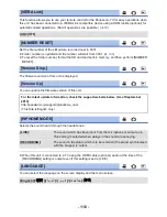 Preview for 116 page of Panasonic HC-MDH2 Operating Instructions Manual