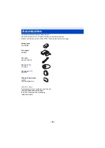 Preview for 14 page of Panasonic HC-MDH3 Owner'S Manual