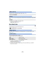 Preview for 125 page of Panasonic HC-MDH3 Owner'S Manual