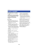 Preview for 132 page of Panasonic HC-V180 Owner'S Manual