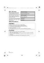 Preview for 2 page of Panasonic HC-V180K Basic Owner'S Manual