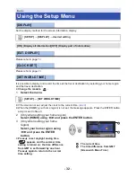 Preview for 32 page of Panasonic HC-V210K Owner'S Manual