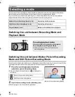 Preview for 16 page of Panasonic HC-V250P Owner'S Manual