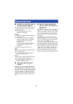 Preview for 46 page of Panasonic HC-V380 Basic Owner'S Manual