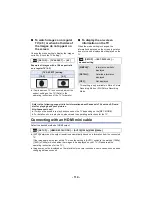 Preview for 158 page of Panasonic HC-V380 Basic Owner'S Manual