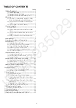 Preview for 2 page of Panasonic HC-V380PP Service Manual