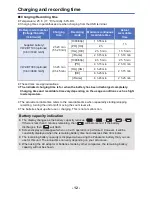 Preview for 12 page of Panasonic HC-V510 Owner'S Manual