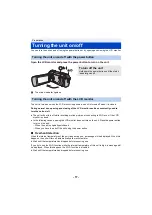 Preview for 17 page of Panasonic HC-V787 Operating Instructions Manual