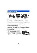 Preview for 22 page of Panasonic HC-V787 Operating Instructions Manual