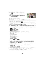 Preview for 53 page of Panasonic HC-VX980 Operating Instructions Manual