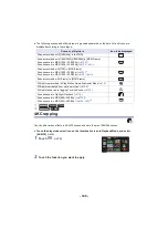 Preview for 109 page of Panasonic HC-VX980 Operating Instructions Manual