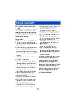 Preview for 258 page of Panasonic HC-VX985 Operating Instructions Manual