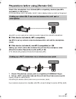 Preview for 27 page of Panasonic HC-W570 Basic Operating Instructions Manual