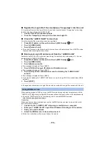 Preview for 176 page of Panasonic HC-W570 Operating Instructions Manual