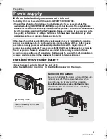 Preview for 9 page of Panasonic HC-WX970HC-V770M Basic Operating Instructions Manual