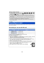 Preview for 16 page of Panasonic HC-WXF995 Operating Instructions Manual