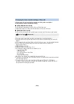 Preview for 178 page of Panasonic HC-WXF995 Operating Instructions Manual