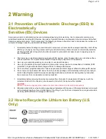 Preview for 4 page of Panasonic HC-X1000PP Service Manual