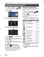 Preview for 42 page of Panasonic HC-X800 Owner'S Manual