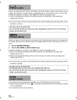 Preview for 50 page of Panasonic HC-X800 Owner'S Manual