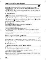 Preview for 106 page of Panasonic HC-X800 Owner'S Manual