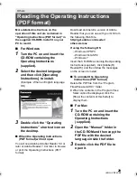 Preview for 29 page of Panasonic HC-X900K Basic Operating Instructions Manual