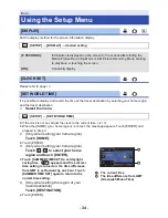 Preview for 34 page of Panasonic HC-X910 Operating Instructions Manual