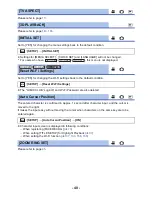 Preview for 40 page of Panasonic HC-X910 Operating Instructions Manual