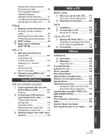 Preview for 11 page of Panasonic HDC-HS700P Operating Instructions Manual