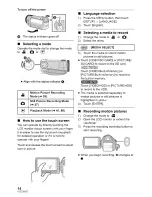 Preview for 14 page of Panasonic HDC-HS700P Operating Instructions Manual