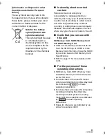 Preview for 5 page of Panasonic HDC-SD600 Operating Instructions Manual