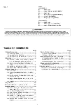 Preview for 2 page of Panasonic HDC-SD80EB Service Manual