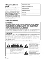 Preview for 2 page of Panasonic HDC-SDT750PP Operating Instructions Manual