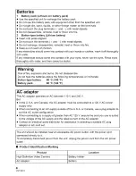 Preview for 4 page of Panasonic HDC-SDT750PP Operating Instructions Manual