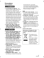 Preview for 7 page of Panasonic HDC-TM700K Operating Instructions Manual